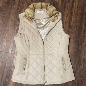 Calvin Klein Puff Cream Vest